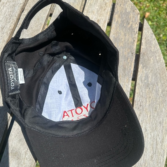 Black color unisex cap (Toyota racing),adjustable sizes,cotton - Picture 2 of 3